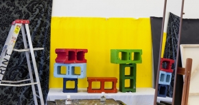 Color Blocks and Mirror